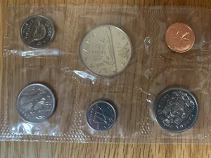 1986 Royal Canadian 6 Münzen Stempelglanz Proof Set - Bild 1 von 8