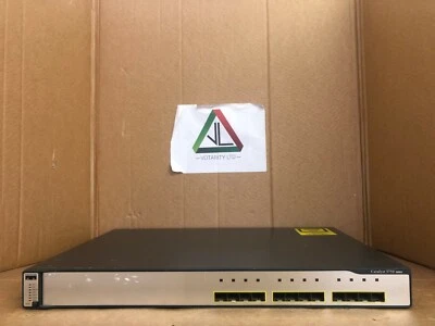 Cisco 3750G-12S-E Cisco WS-C3750G-12S-E Switch -Please read Description -Inc VAT - Image 1 of 4
