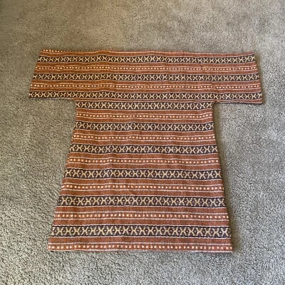 Poncho Camisa Manta Lana Vintage Talla Única Norm Thompson Hecho en Gales Foto 1 de 4