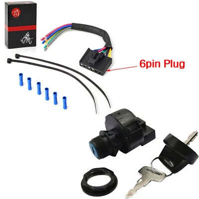 Ignition Key Switch For Polaris Sportsman 400 500 550 600 700 800 3 Position - Image 1 of 4