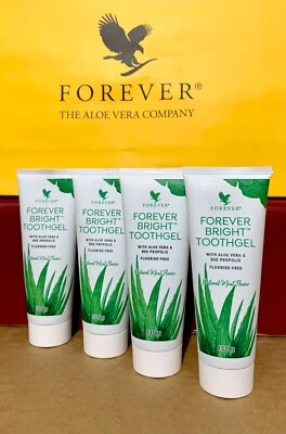Forever Living Aloe Vera Bright Tooth Gel - 130g - VEGAN - KALIFORNIEN, USA - Bild 1 von 3
