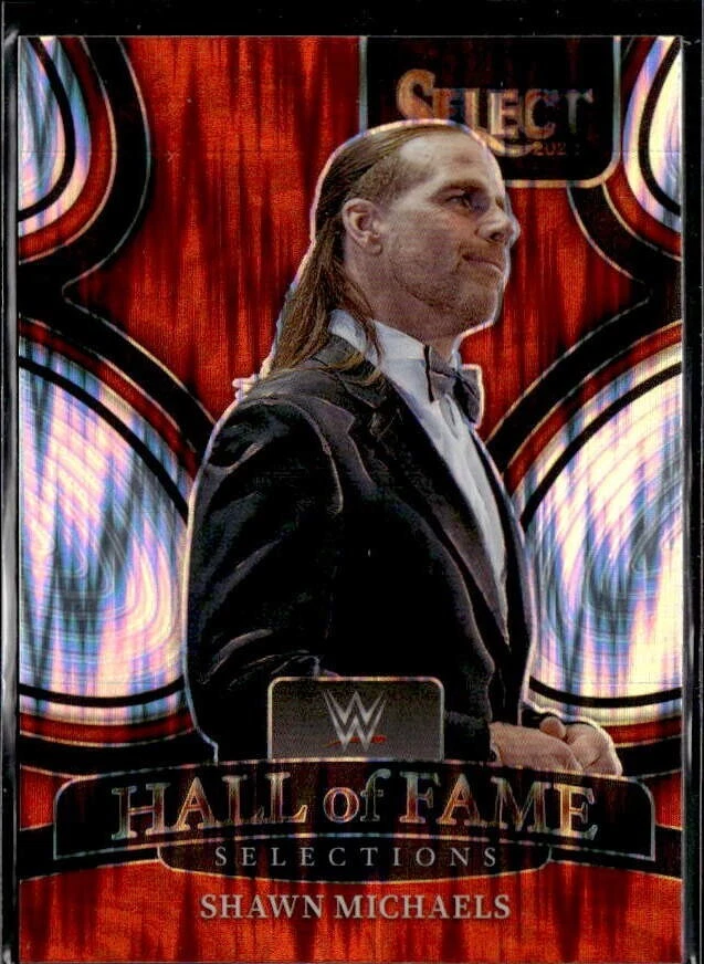 2022 PANINI SELECT WWE HALL OF FAME FLASH #3 SHAWN MICHAELS - Image 1 of 2