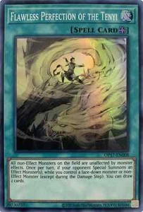 OP17-EN008 FLAWLESS PERFECTION OF THE TENYI SUPER RARE NM UNLIMITED EDITION - Foto 1 di 1