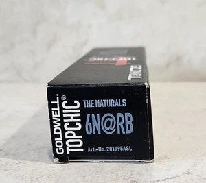 GOLDWELL 6N@RB The NATURALS Topchic Permanent Color 2.1oz - Picture 1 of 2
