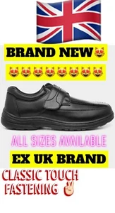 Herren Weite Passform Schuhe Neu Gepolstert Gehen Fahren Smart Formell Komfort Wanderschuhe - Bild 1 von 5