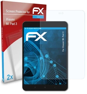 atFoliX 2x Screen Protection Film for Xiaomi Mi Pad 3 Screen Protector clear - Picture 1 of 9