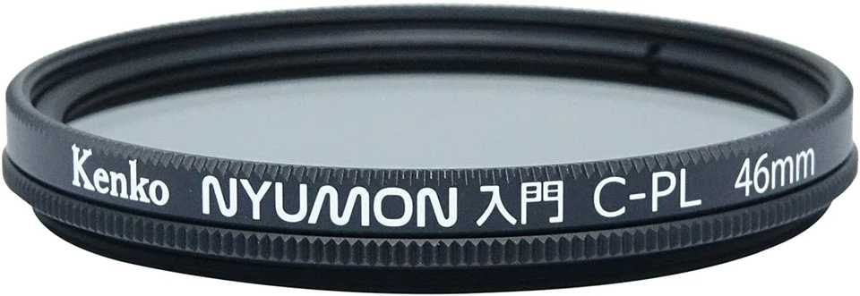 Kenko Nyumon Wide Angle Slim Ring 46mm Circular Polarizer Filter - Neutral Grey - Image 1 of 4