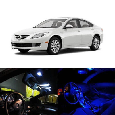 5 x LED Full Interior Lights Package Deal For 2009-2013 Mazda6 Mazdaspeed6 - Image 1 of 4