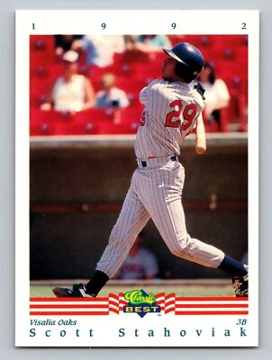1992 Classic Best #299 Scott Stahoviak - Image 1 of 2