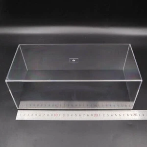 Acrylic Case Model Car Display Box Show Transparent Dust Proof 29cm Clear 1/24 - Picture 1 of 7