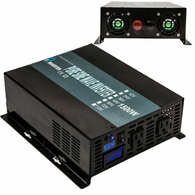 Wzrelb RBP80012120 Reliable 1600w 120V Peak Pure Sine Wave Inverter