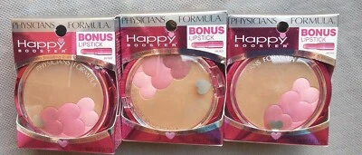 3 Physicians Formula Happy Booster Glow & Mood Bronze/Rose Bonus  Glow Lipstick - Image 1 of 2