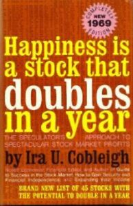 Happiness is a stock that doubles in a year :: FREE Shipping
