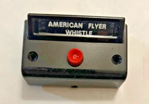 AMERICAN FLYER "WHISTLE" CONTROL BUTTON-New Label! - Picture 1 of 3