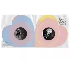 Taylor Swift - LOVER (Live From Paris) HEART SHAPED VINYL 2xLP - Foto 1 di 1