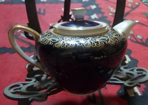 WEIMAR PORZELLAN echt Weimar Kobalt Cobalt "Petra" kleine TEEKANNE gut 1/2Lit - Bild 1 von 3