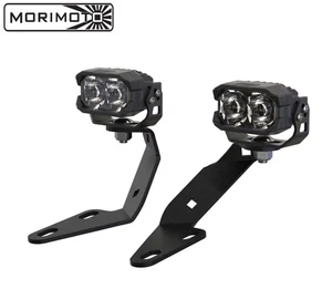 Morimoto 2Banger NCS Wide White A-Pillar Light Kit For 2003-2024 Toyota 4Runner - Picture 1 of 10