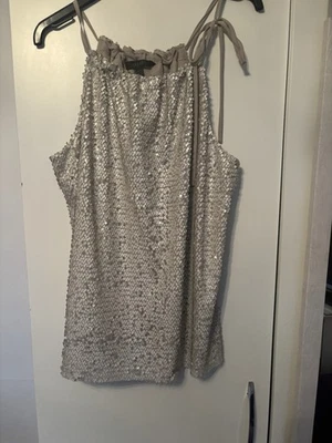 Women’s Sequin Top Size 16 - Image 1 of 4