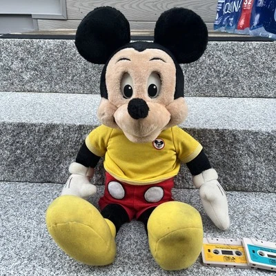 Disney Talking Mickey Mouse Vintage 1986 W/ Two Cassettes!  - Image 1 of 4