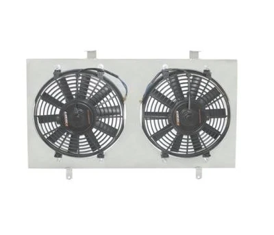 Mishimoto Aluminum Fan Shroud Kit for 08+ Mitsubishi Lancer Evo - Image 1 of 4