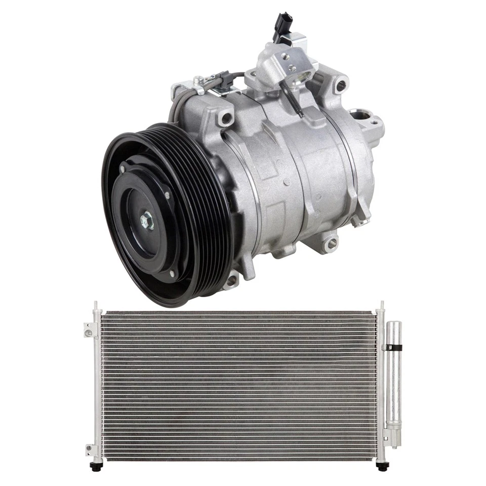 Compresor de aire acondicionado OEM con condensador y secador de aire acondicionado para Honda Accord Crosstour Foto 1 de 3