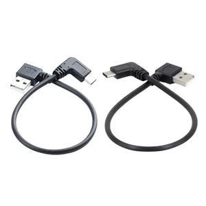 90 Degree USB Type C Charging Cable For Reliable Power Delivery & Data Transfer - Picture 1 of 10