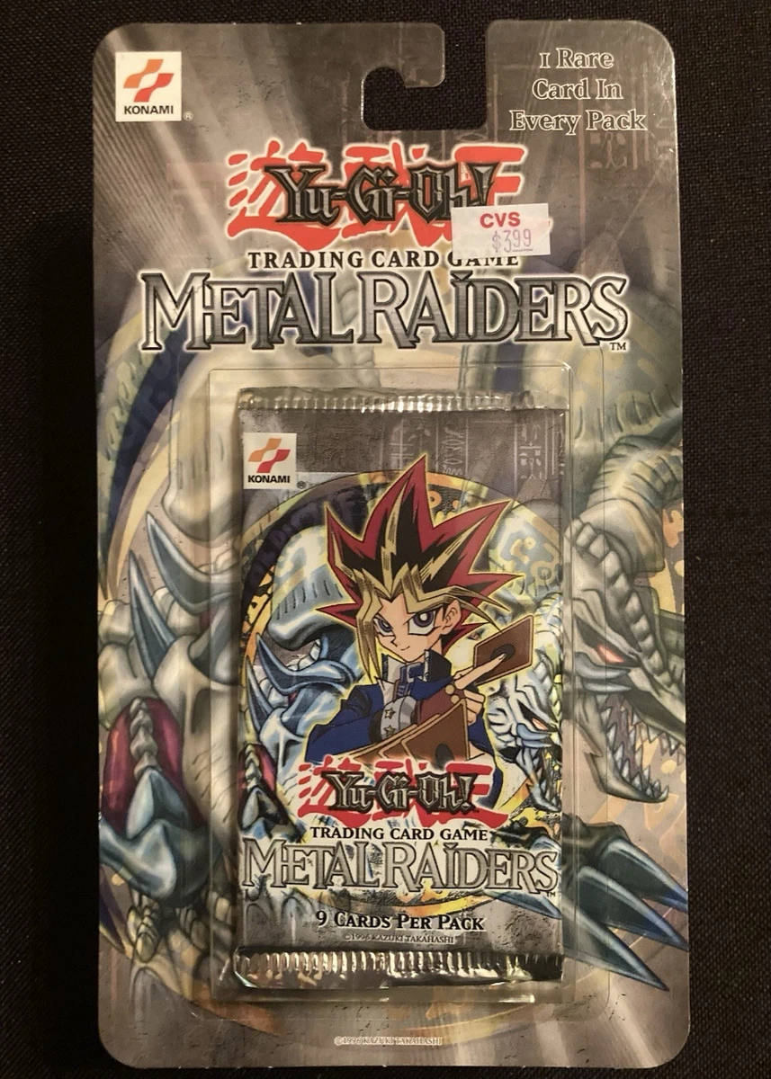 Yu-Gi-Oh! TCG Metal Raiders Sealed Collectible Card Game Packs for