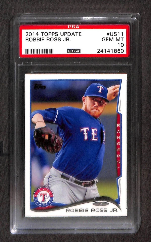 2014 TOPPS UPDATE #US11 ROBBIE ROSS JR. PSA 10 GEM-MT 24141860  - Image 1 of 3