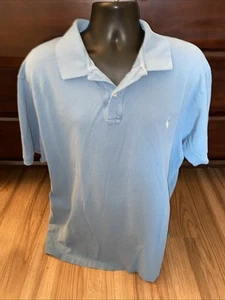 Polo Ralph Lauren Blue Polo Shirt Mens Size 3XLT Short Sleeve - Picture 1 of 7