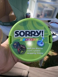 Sorry! Express 2007 Parker Brothers Travel Game 20 Minute Game Complete - Picture 1 of 4