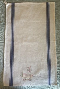 Bird Brain Designs Machine Embroidery CD Easter Tea Towels “Garden Fresh”15 X 25 - Picture 1 of 7