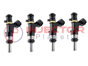 Set of 4 Bosch EAT305 injector 2008-2013 Mitsubishi Lancer 2.0L 4B11 1465A029 - Picture 1 of 5