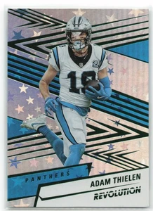 Panini Revolution Green Astro 2025 Adam Thielen #107 Carolina Panthers 434/699 - Imagen 1 de 2