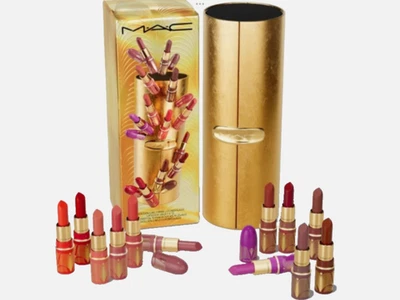 New Limited edition MAC  Golden Girl Lustreglass - 12 x Lipstick Set - Image 1 of 4