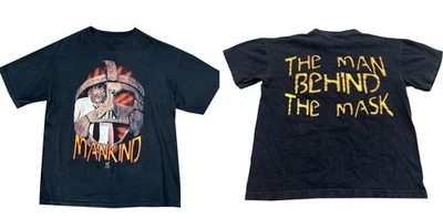 Nueva Camiseta 1998 Wwf Mankind Wrestling Mick Foley Negra Talla S-5xl Reimpresión  Foto 1 de 2