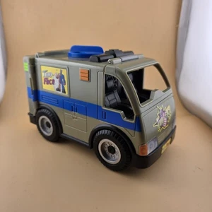 Mattel 2008 Batman Two Face Armored Truck Van Car Vehicle DC Comic Imaginext C-1 - Picture 1 of 5