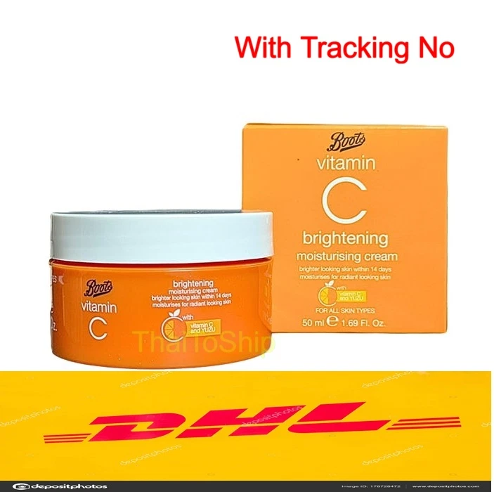 3 x 50ML BOOTS VITAMIN C Boots Brightening Moisturizing Cream - Image 1 of 4