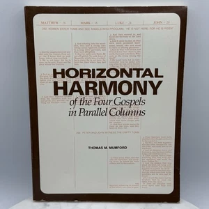 Horizontal Harmony of the Four Gospels in Parallel Columns: King James  - GOOD - Imagen 1 de 6