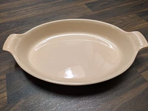 Le Creuset Flame Orange 16"x10.5" Stoneware Dish Baking - Picture 1 of 6