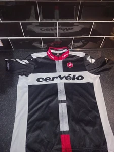 Cervelo Typ Herren Radtrikot. Front- und Gesäßtaschen mit durchgehendem Reißverschluss. XL. Sehr guter Zustand - Bild 1 von 5