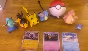 Raro Original Lickilicky, Marill & PokeBall Lote Pokemon Nintendo Figura Juguete - Imagen 1 de 9