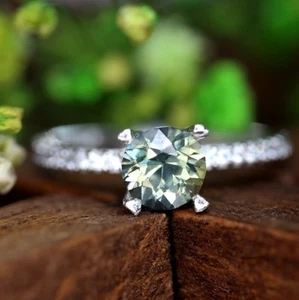 Certified Natural Multicolor Sapphire Natural Diamond 18K Gold Ring 0.90 TCW - Picture 1 of 5