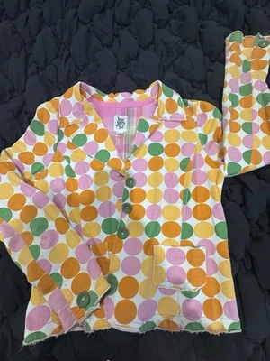 Blazer corto a lunares Ivy Jane con símbolo de paz en la espalda talla mediana Foto 1 de 4