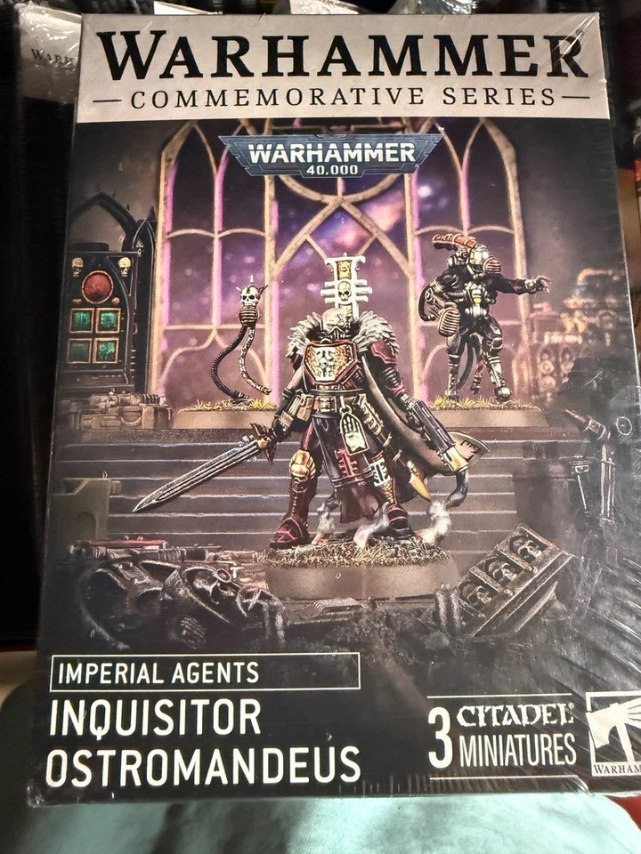 Warhammer Commemorative Series inquisitor Ostromandeus Imperial Agents NEW - Image 1 of 1