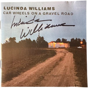 Lucinda Williams "Car Wheels On A Gravel Road" CD - Booklet SIGNED by Lucinda! - Picture 1 of 2