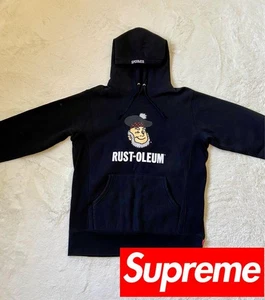 Supreme Rust - Felpa con cappuccio Oleum nera taglia M usata dal Giappone - Foto 1 di 24