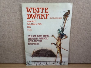 White Dwarf Issue No. 11 Feb/March 1979 Science Fiction & Fantasy Games Magazine - Picture 1 of 13