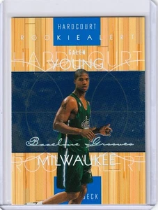 1999-00 Hardcourt Alert Rainbow Baseline Grooves /500 Galen Young #66 Rookie RC - Picture 1 of 2