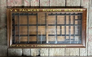 Raro Antiguo Palmers Galletas Publicidad Tienda de Campo Encimera Plana Exhibición - Imagen 1 de 24