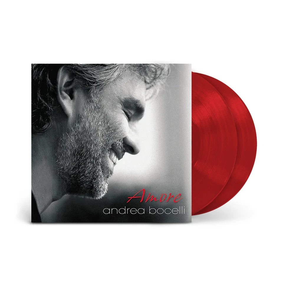 Andrea Bocelli Amore 2LP Transparent Red Vinyl NEU OVP - Bild 1 von 1